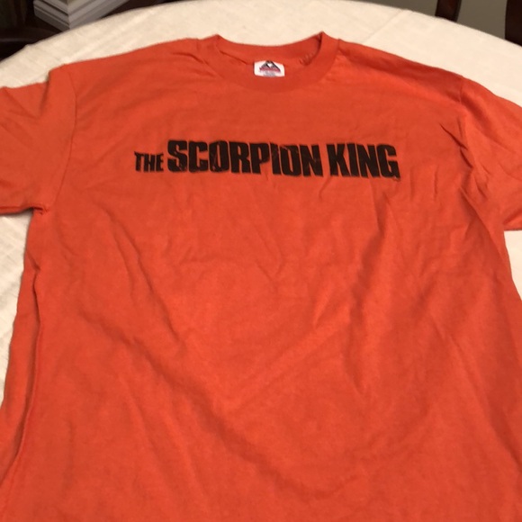 THE SCORPION KING MOVIE PROMO TSHIRT SIZE L 2002 UNIVERSAL PICTURES ACTION #528 - Picture 2 of 8